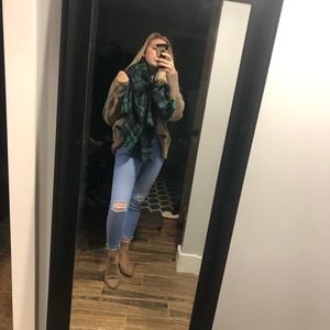 Plaid Blanket Scarf